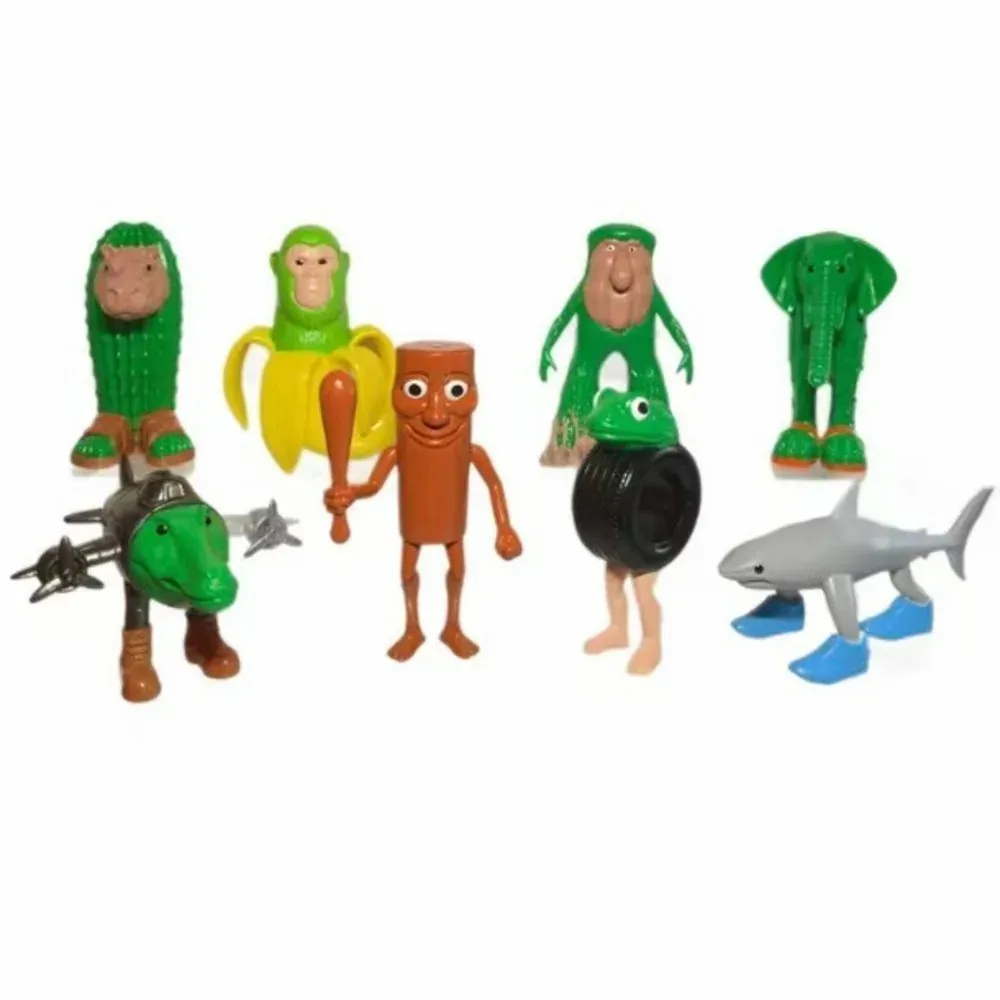 الإيطالية Brainrot AI الحيوانات تونغ تونغ صحور الشكل Tralalelo Tralala تمثال دمية لعبة مكتب الديكور نموذج هدية مزخرفة