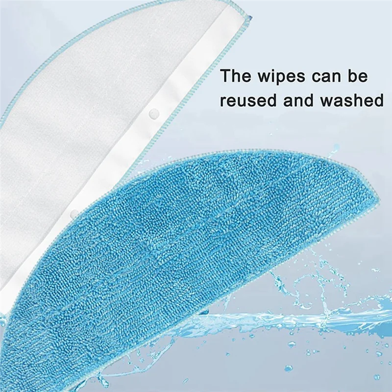 M04K Per Cecotec Conga 7490 Immortal / 8290 Immortal Series Parti per aspirapolvere Principale Spazzola laterale Filtro Mop Pad Sacchetto per la polvere