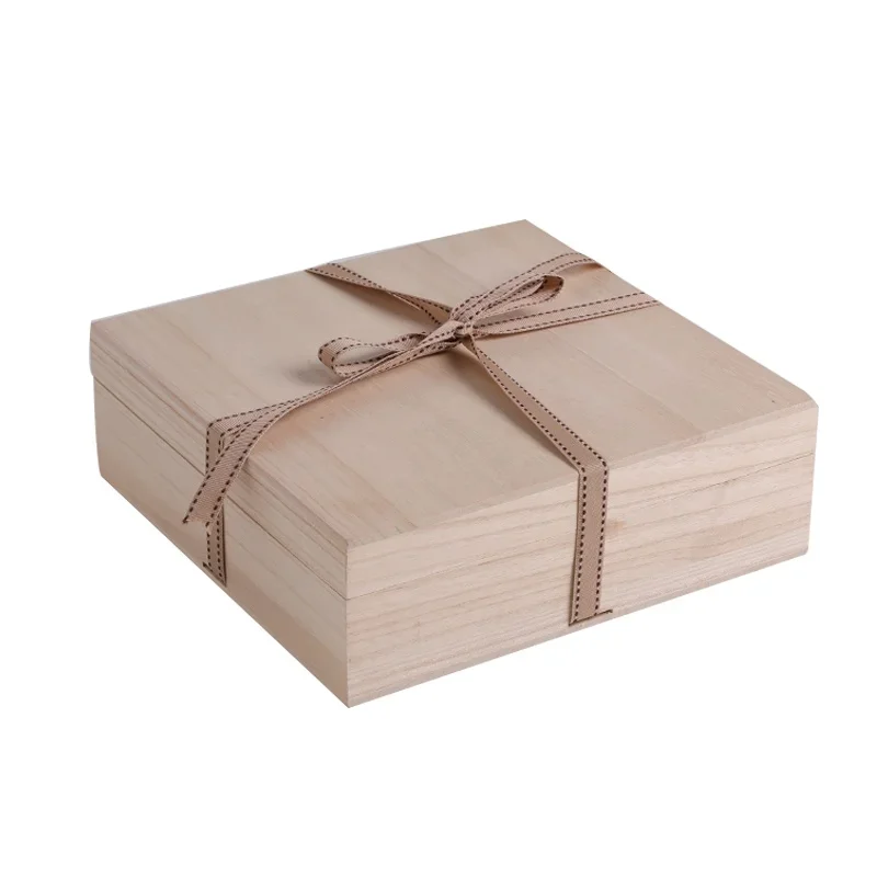 Wooden Gift Box Packaging - Tea Set, Teapot Mug, and Honey Packing Box Plate, Wholesale MOQ 100, Stylish and Functional Design