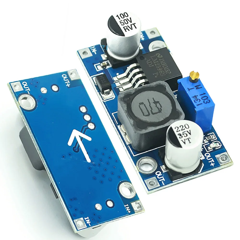 Power Converter Step Down Module LM2596S DC-DC 1.5V-35V Adjustable Step Down power Supply module 3.3V/5V/12V/24V