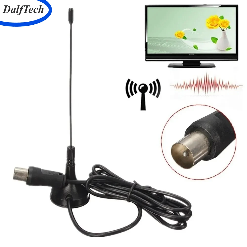 New Freeview HDTV Digital Indoor Signal Receiver 5dBi DVB T Mini TV Antenna Aerial Booster CMMB Televison Receivers