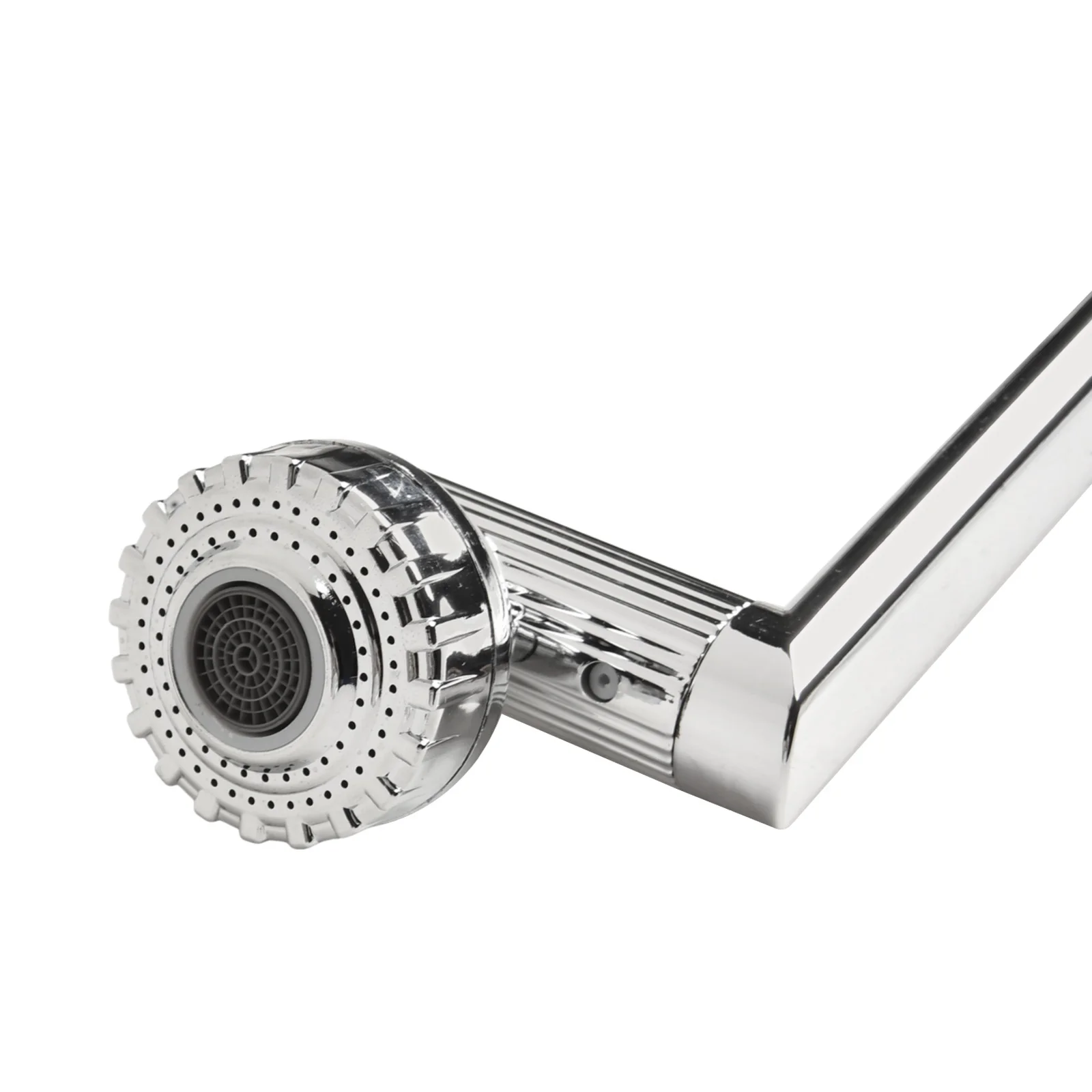 Grifo mezclador para lavabo, núcleo de válvula de cerámica, agua fría y caliente, grifo mezclador para cocina y baño, ducha en cascada, 2 modos