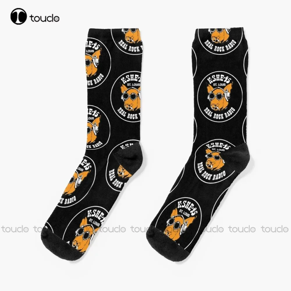 K-She 95 72 Ao Den T-Shirts Gift For Fans For Men And Women Socks Mens Work Socks Cartoon Street Skateboard Socks Custom Gift