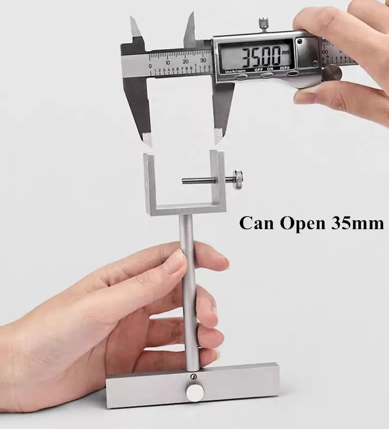 Estante de tubo de acero inoxidable para publicidad, soporte de tablero KT, Clip de tablero acrílico, soporte de letrero de Metal