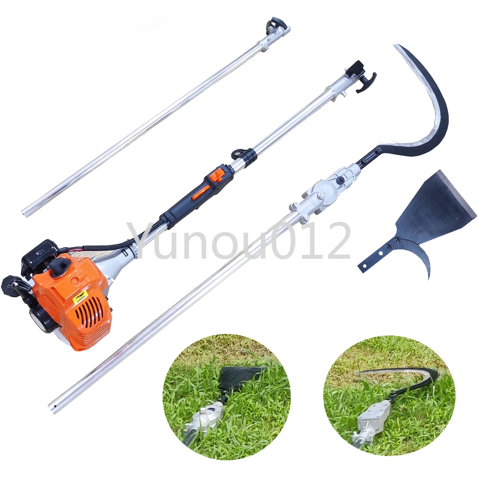 Palm Cutting Machine Cutter 26cc 52cc Olive Harvester Harvesting Tool with Sickle Spatula HOTOKA