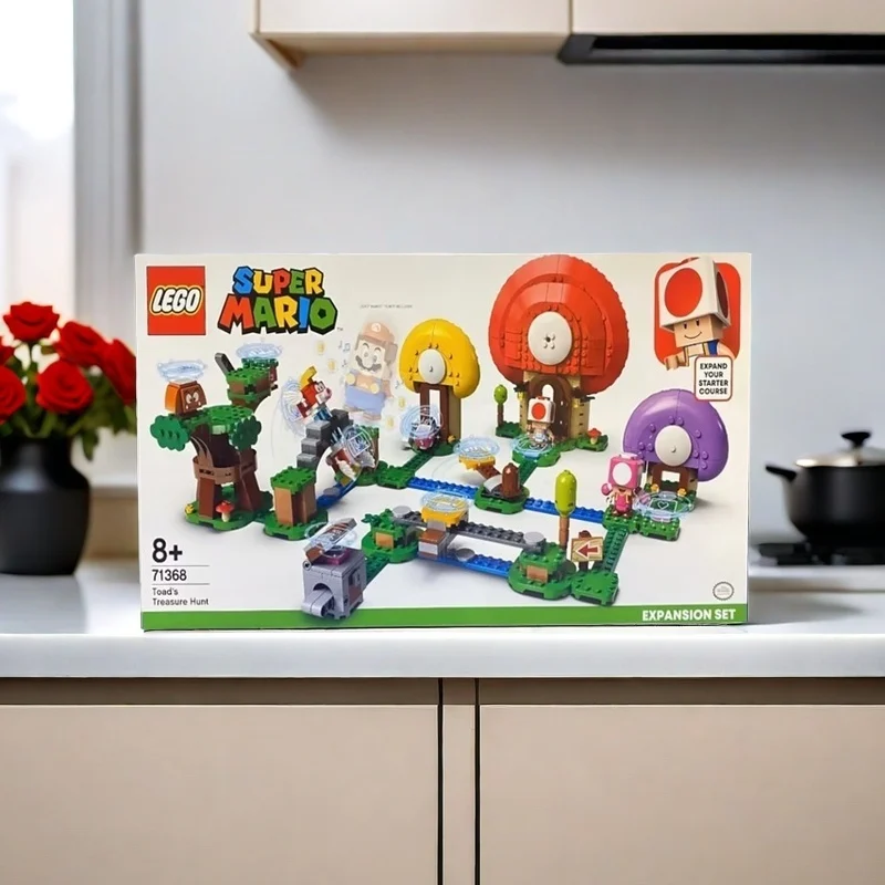 This is suitable for children aged 8 and above. 71368 LEGO is an extension set of the Mario series, which includes 464 parts