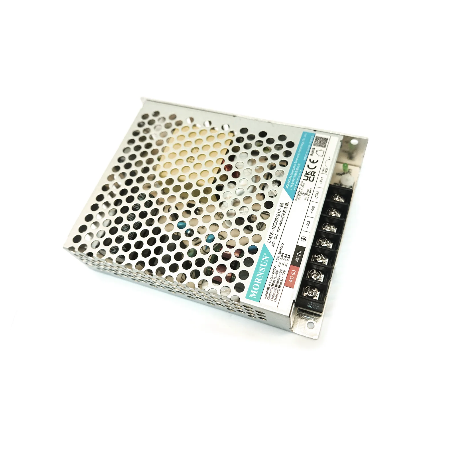 Mornsun LM75-10C051212-28 Three-channel Switching Power Supply for Eurorack modular synthesizer system+5v +12v -12v