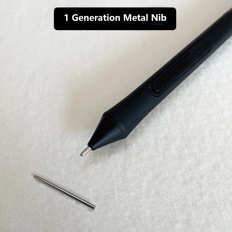 Metal Nibs for Wacom Digital Tablet CTL672 472 6100 4100 671 651 490 690 Metal Tips for Graphic Tablet(Only Pen Nib)