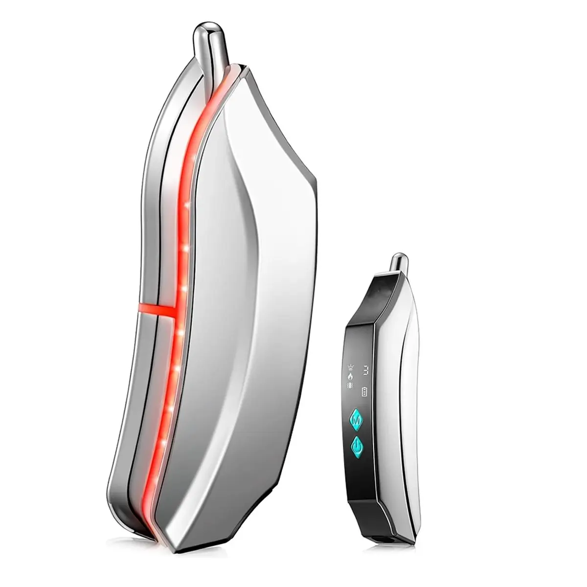 [Vend for]Heated Muscle Scraper Tool -Electric Fascial Knife for Deep Tissue Massage with Light- Modes 3 Heating 3 Vibration