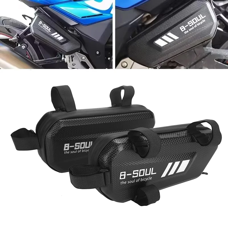 

Waterproof Motorcycle Side Bag Saddlebags Tool Storage Motorcycle Accessories Frame Bag Durable Pouch for Riding Side Bag