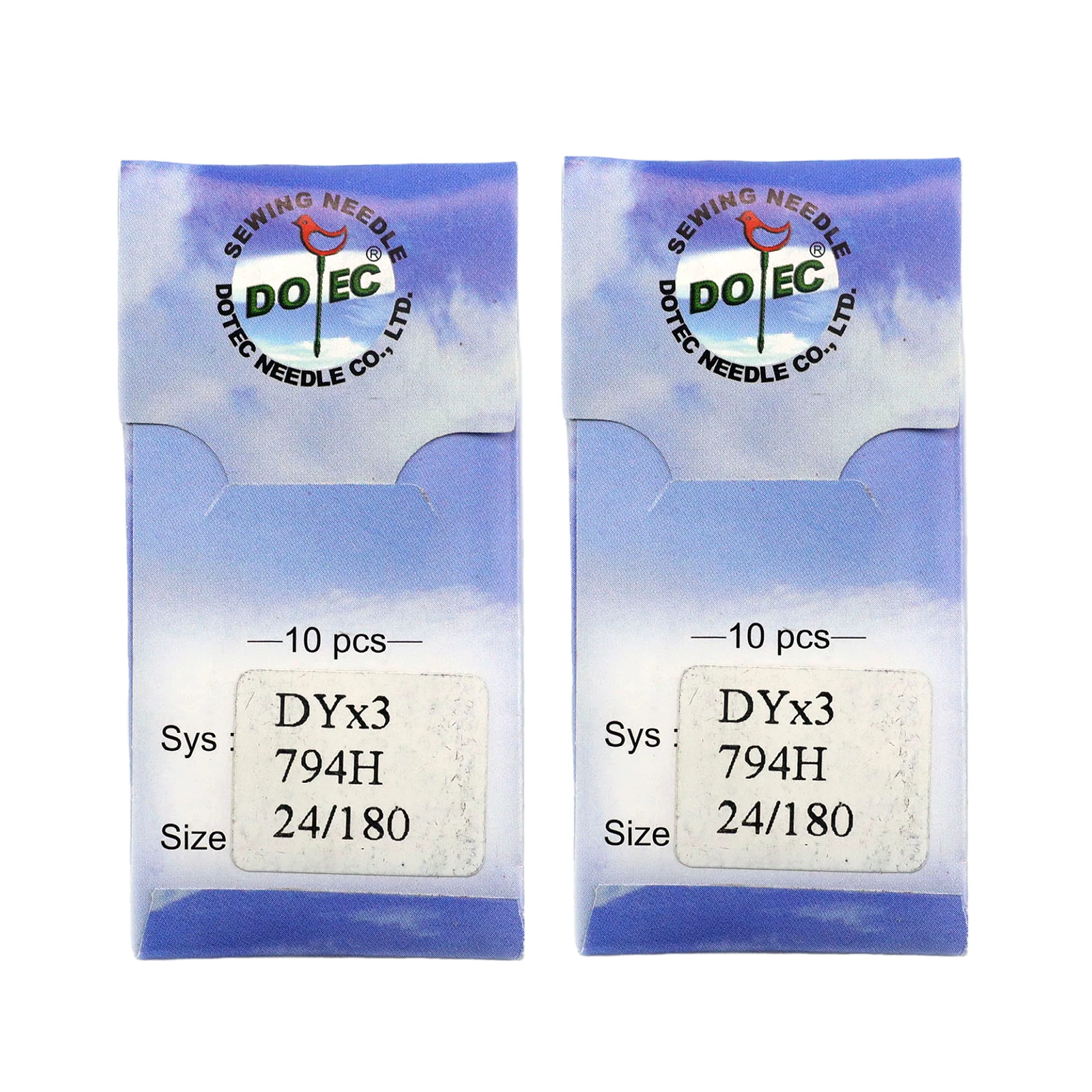 20PCS Dotec DYX3 (794H) Needles For Industrial Sewing Machines DYX1, SY5210, 53:20, SY 5213, 7X1, 7X3
