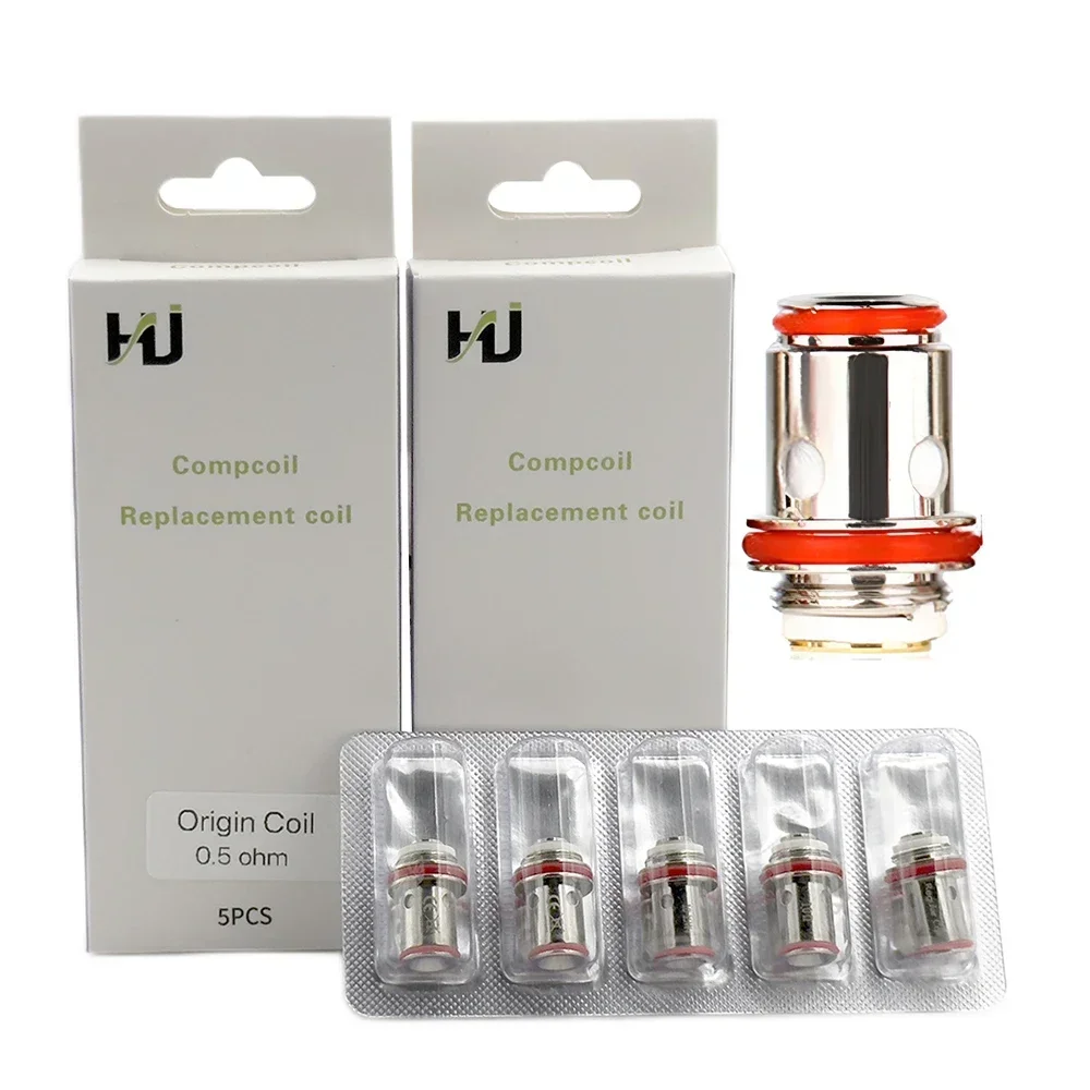 Bobina UniCoil OEM 0,2ohm 0,3ohm 0,5ohm 1,0ohm Bobina de malha MTL para kit UniCoil Velocity Origin X