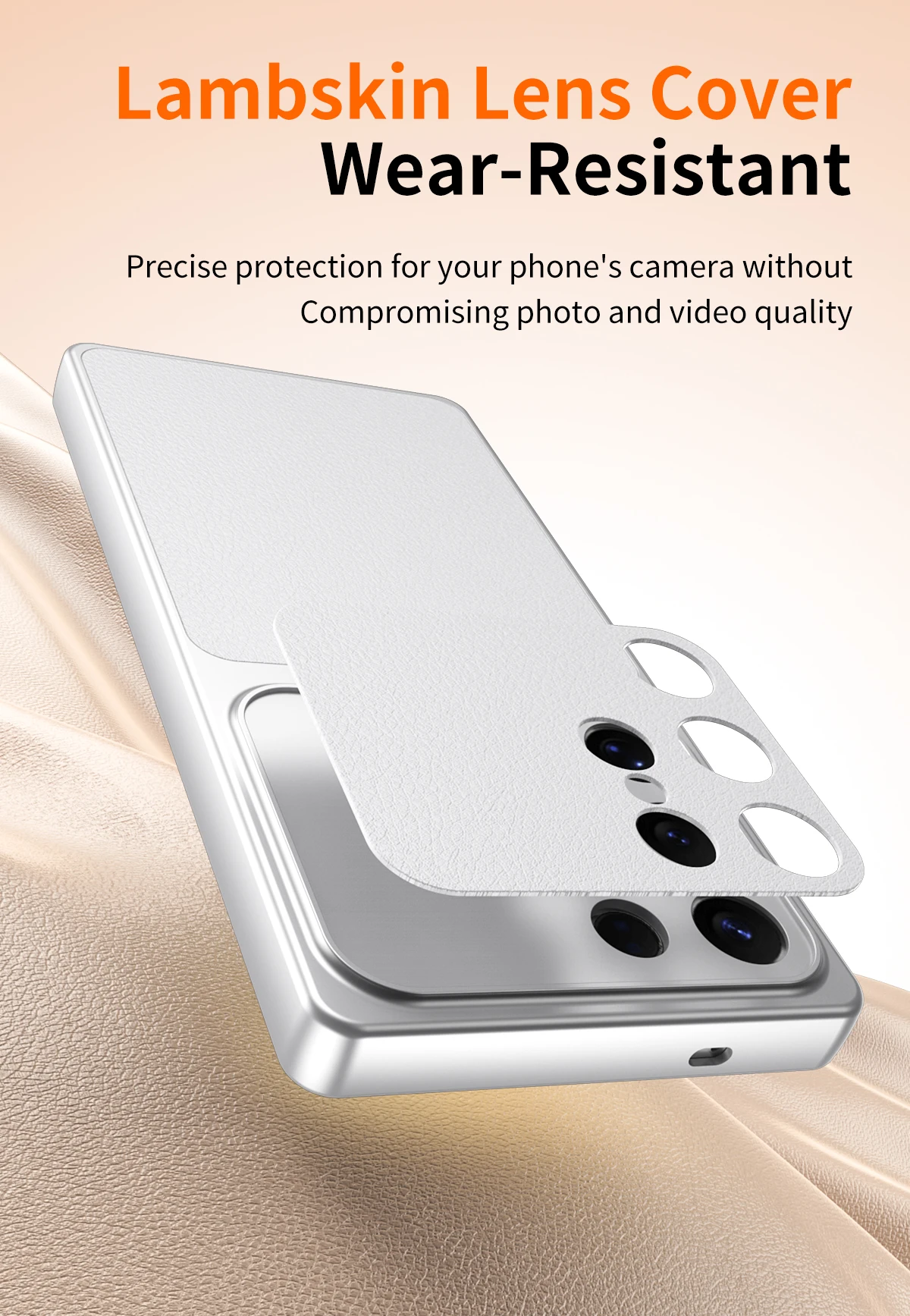 Luxury Leather Texture Phone Case For Samsung Galaxy S26 S25 S24 S23 Ultra S26 Anti-Slip Shockproof Camera Protection Back Cover