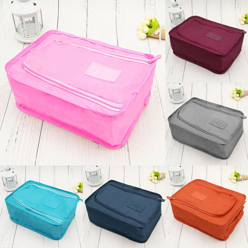 Portable Waterproof Football Shoe Storage Bag Travel Breathable Organizer Sports Gym Carry Storage Case Box Xmas