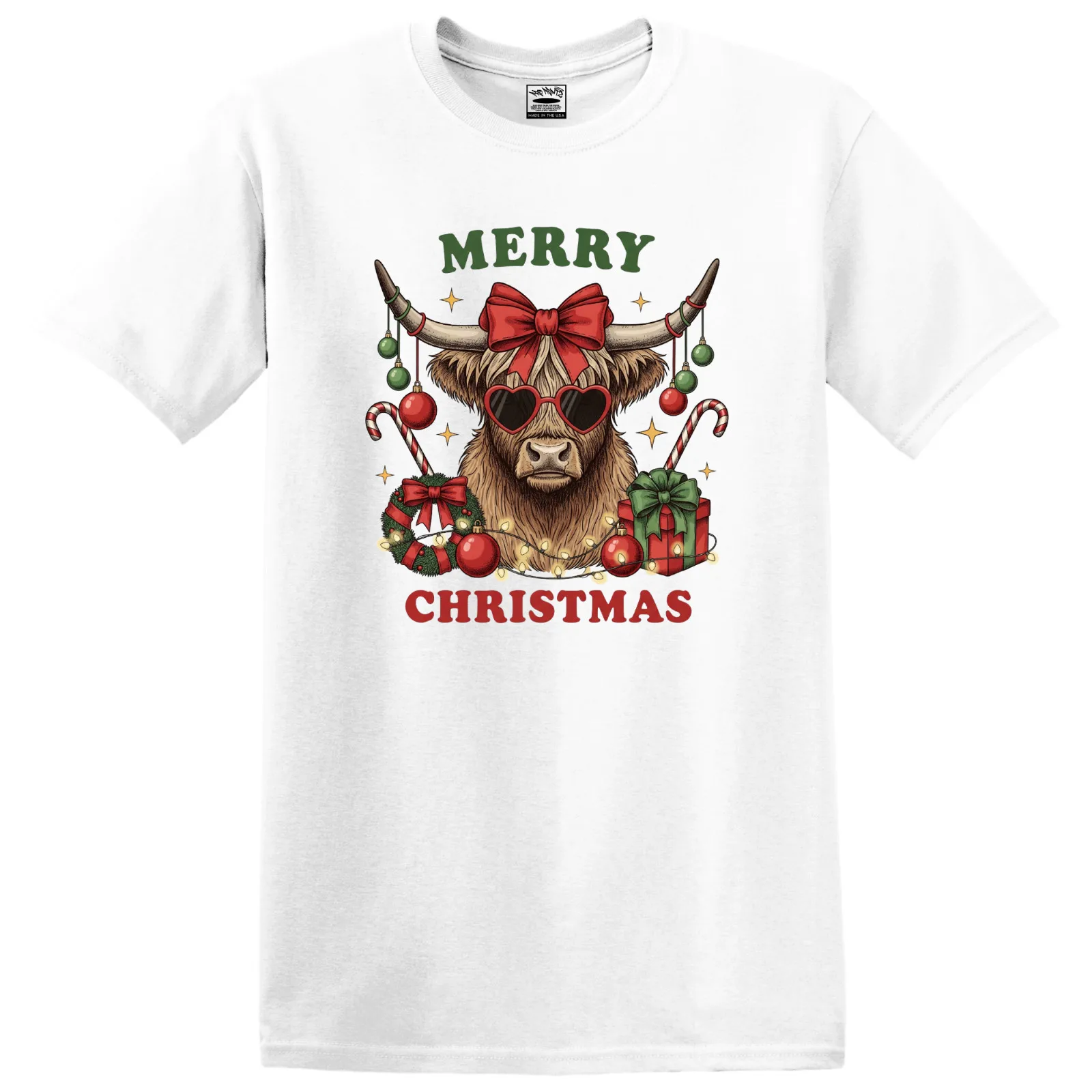 تي شيرت عيد الميلاد الغربي Merry uch https i ebayimg com صور g xUAAAeSwXlBo9n3C s l1600 jpg #1