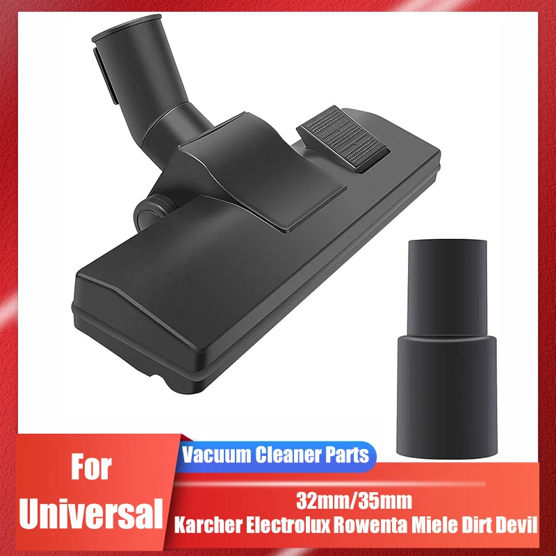 Ugello universale da 32mm/35mm compatibile con Karcher Electrolux Rowenta Miele Dirt Devil aspirapolvere, ugello per moquette o piastrelle