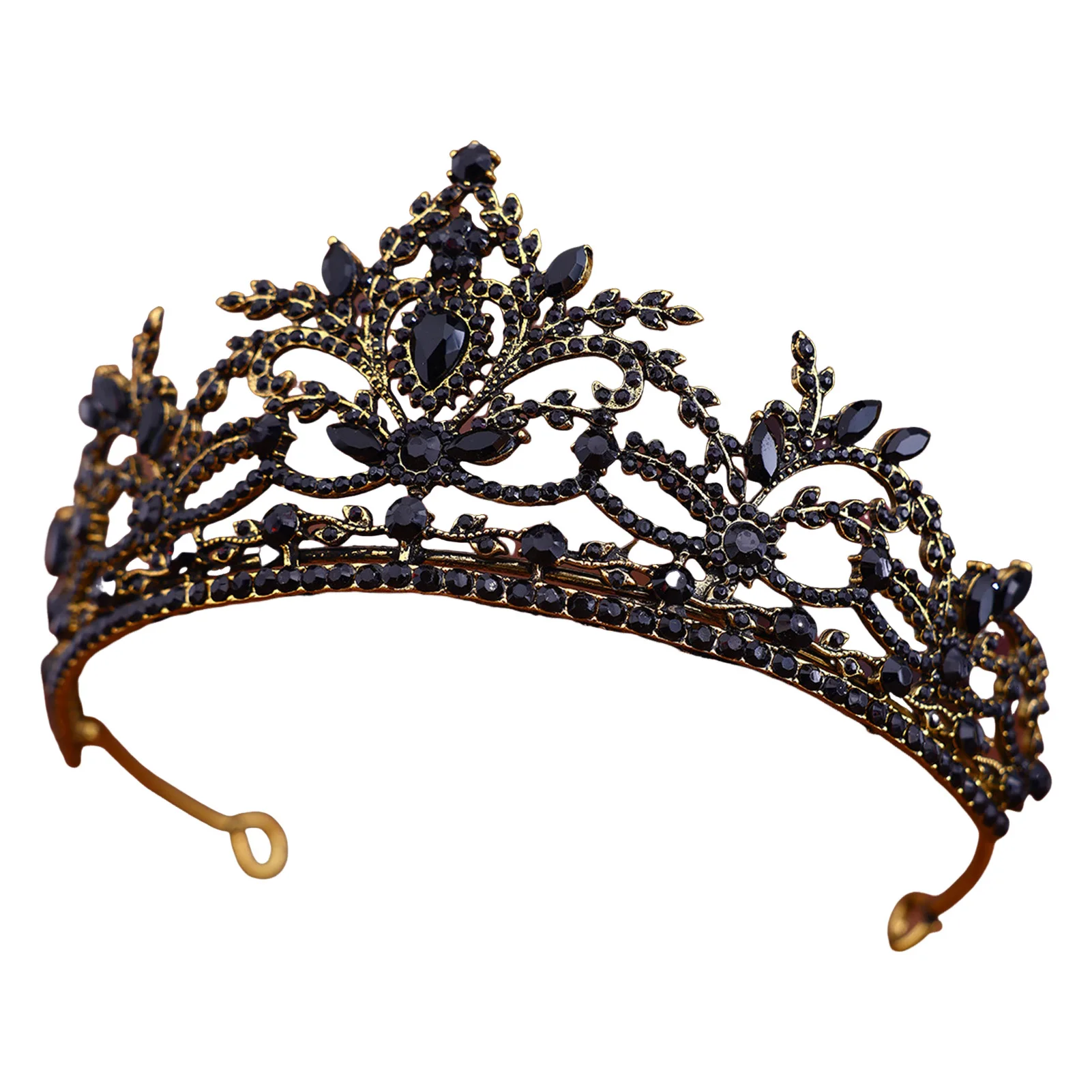 Bridal Crown Sparkling Tiara for Wedding Party Pageant Luxury Rhinestone Alloy Headband Elegant Princess Hair Accessory Gift view 4