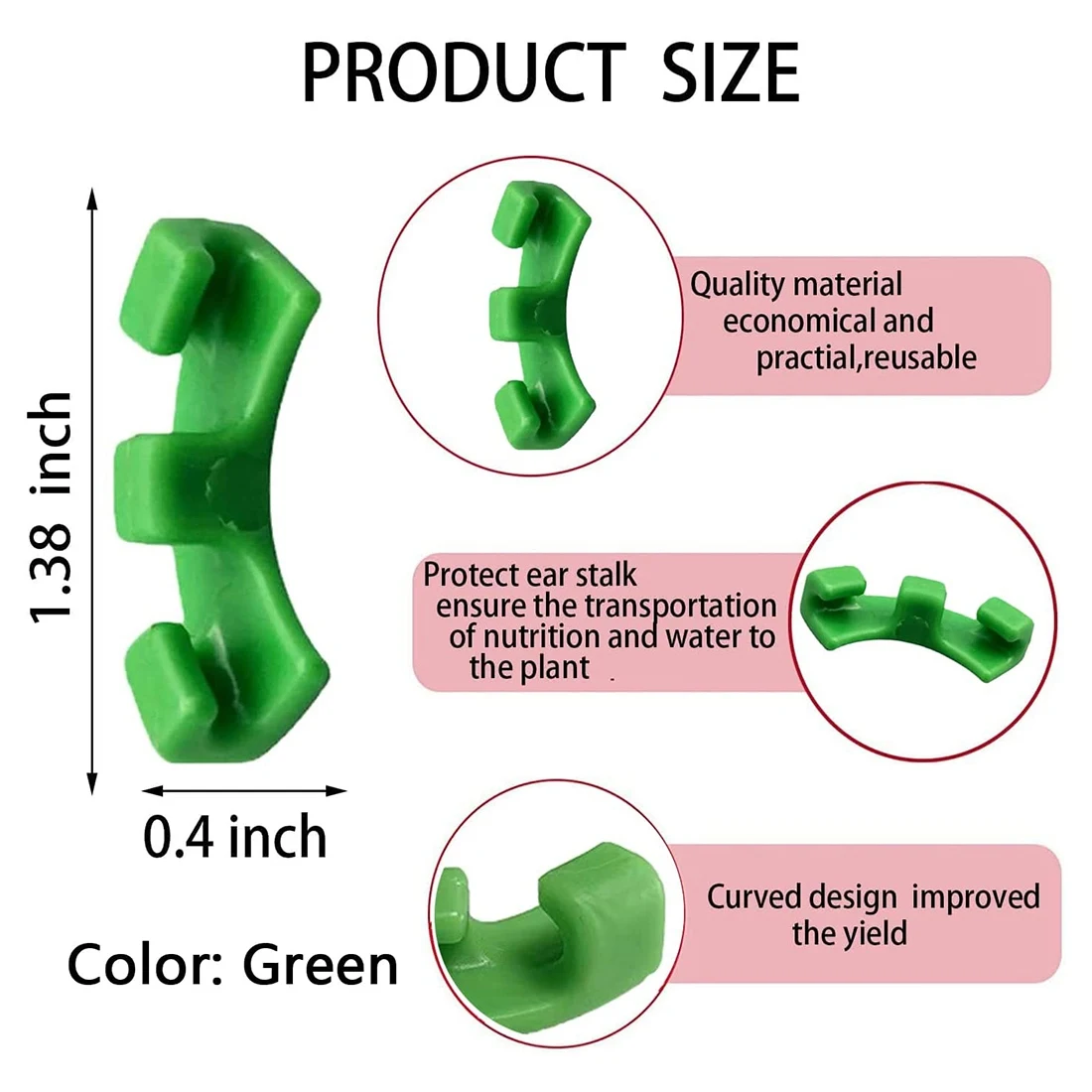 36 Pcs 90 Degree Plant Trainer for Low Stress Training Bending Clips LST Clips for Plant Trellis Growth Kits