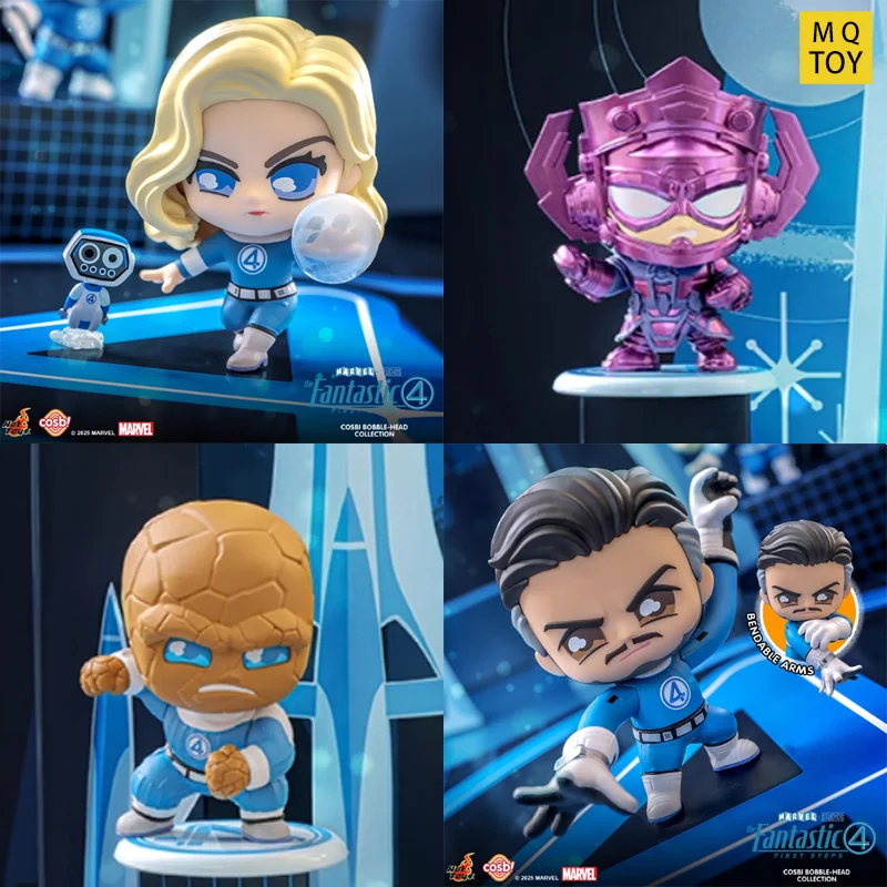 

Hottoys Cosbi & The Fantastic Four First Steps Blind Box Miniature Anime Figure Collectible Model Mystery Gift For Fans
