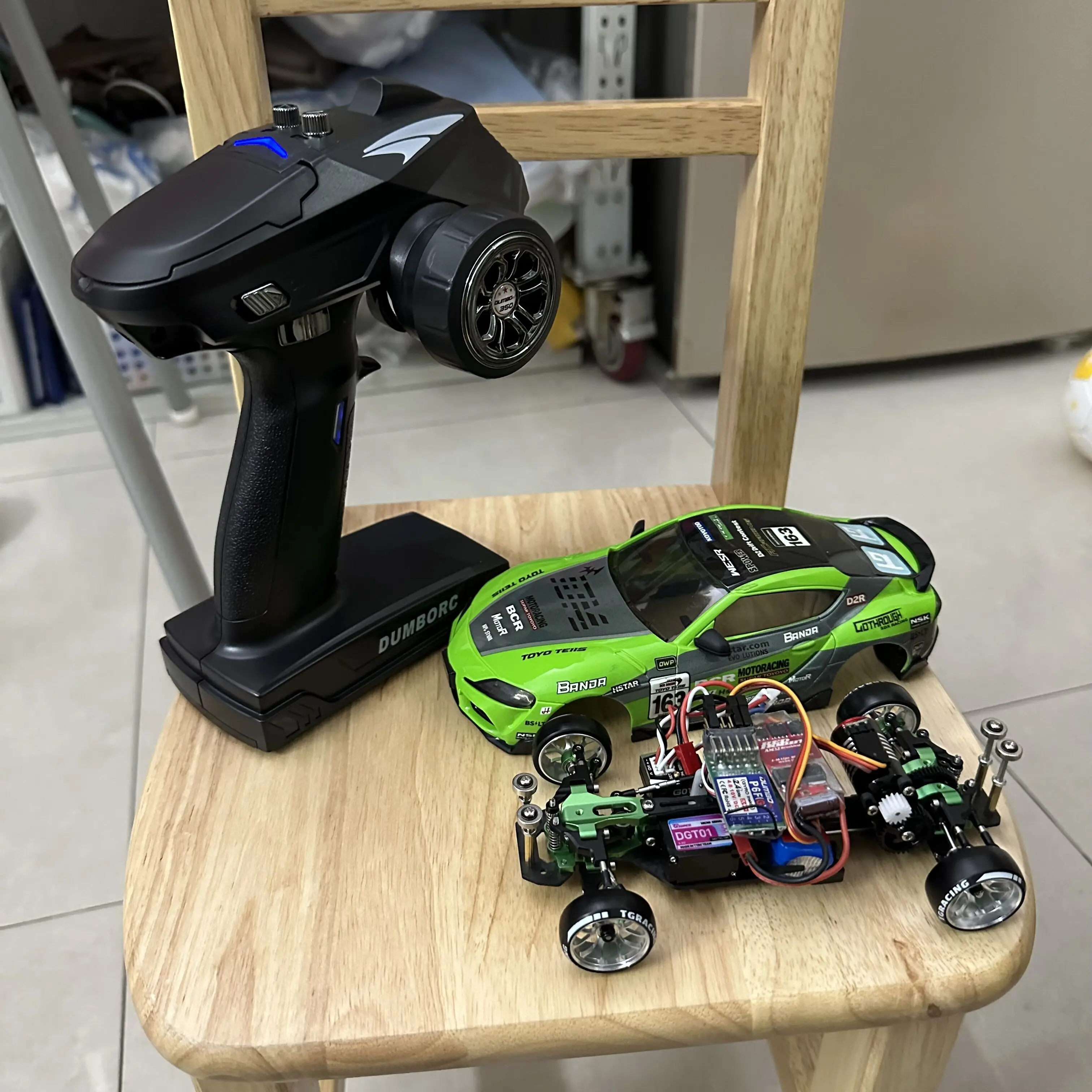 TG RACING RC Car RWD Rear-drive Drift Racing RC Car 1/24 1/28 RTR version with Brushless ESC motor electronic equipment