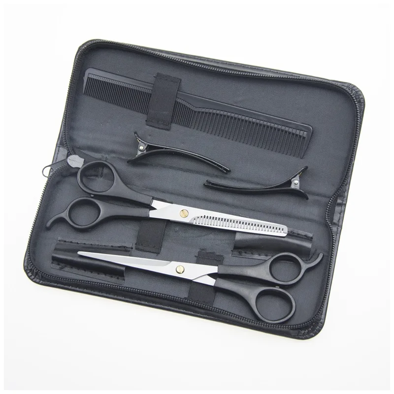 Stainless Steel Haircut Tool Set Household Flat Scissors Haircut Hairdressing Thin Broken Hair Combination Barber tool