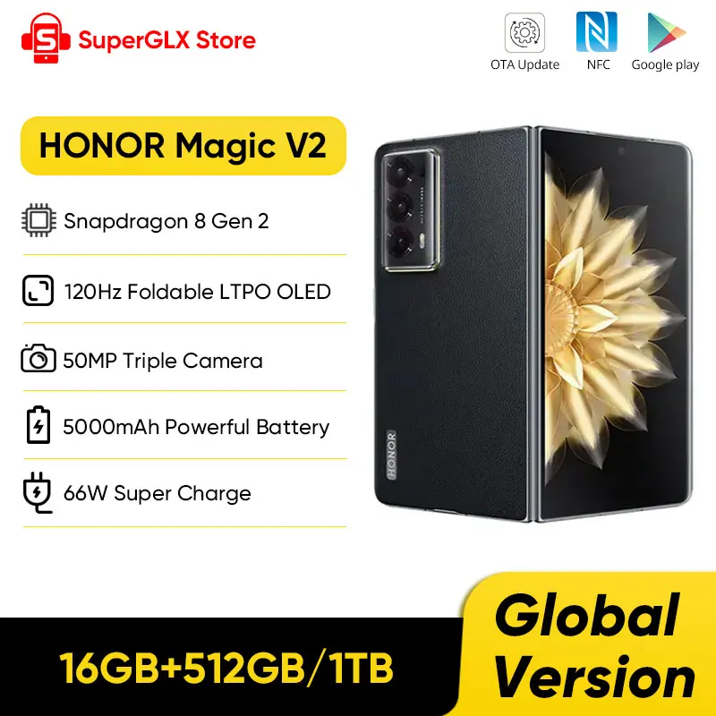 LTPO Cameras Magic 66W Honor 50MP Global Snapdragon 5G