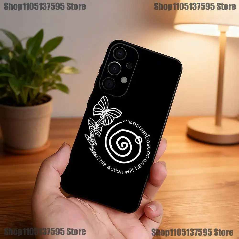 Funda de teléfono Life Is Strange Game para Samsung S25,S24,S21,S22,S23,S30,Ultra,S20,Plus,Fe,Lite,5G, funda negra