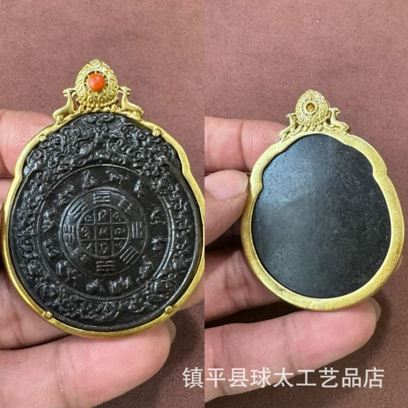 Tibetan style Tian tie Ji Gong hanging ornament pendant