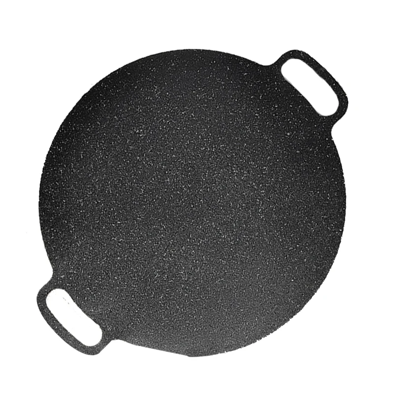 38Cm Outdoor Camping Grill Plate Korean Barbecue Plate Barbecue Meat Pot Barbecue Plate Frying Plate