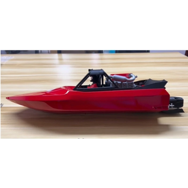 New 2026 M-jet-35 Pump Jet Boat with Mortise & Tenon Nozzle, High Speed RC Jet Boat, Upgrade CNC Metal Trim Tabs & Accessories