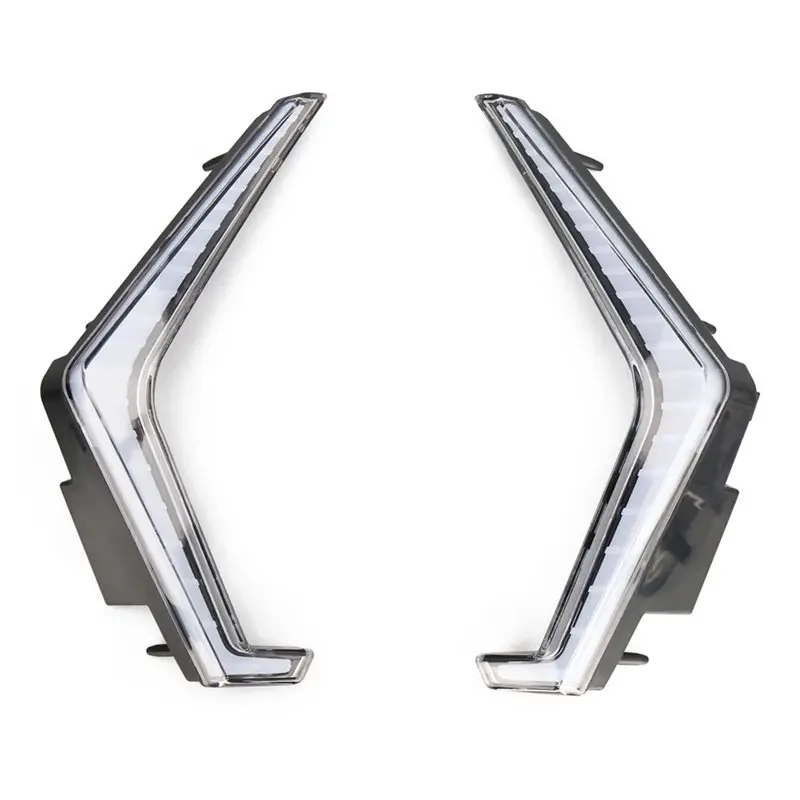 

Для Polaris RZR Pro XP XP XP4 S 4 Ultimate R Sport 2025 2026 Совместимый с UTV ATV Передний Fang Акцентный светодиодный указатель поворота