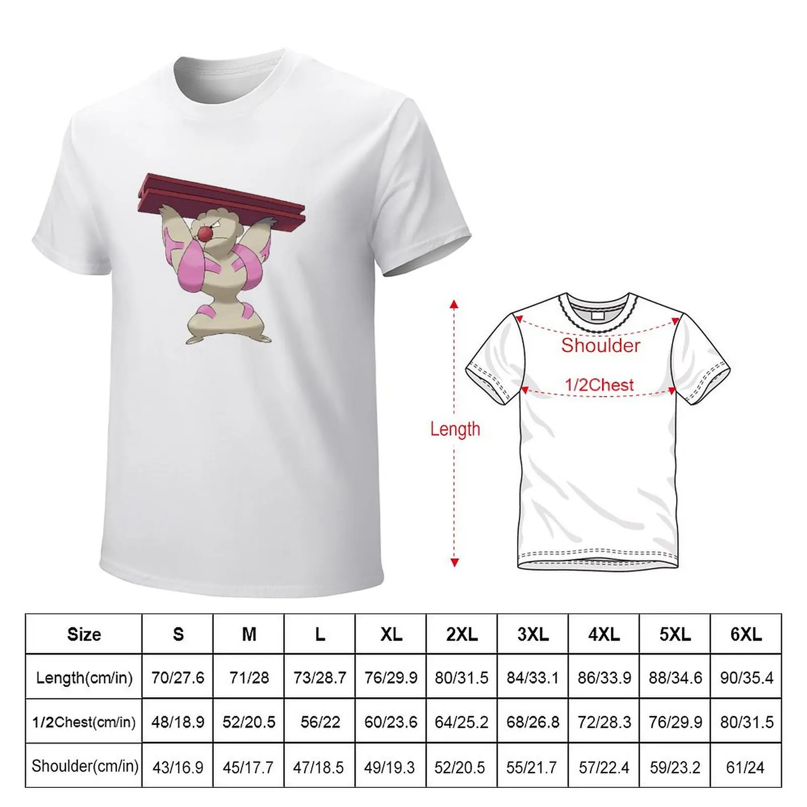 Gúrdúrr, Dótékkótsu, Gúrdúrr chibi T-Shirt anime summer clothes Men's cotton t-shirt