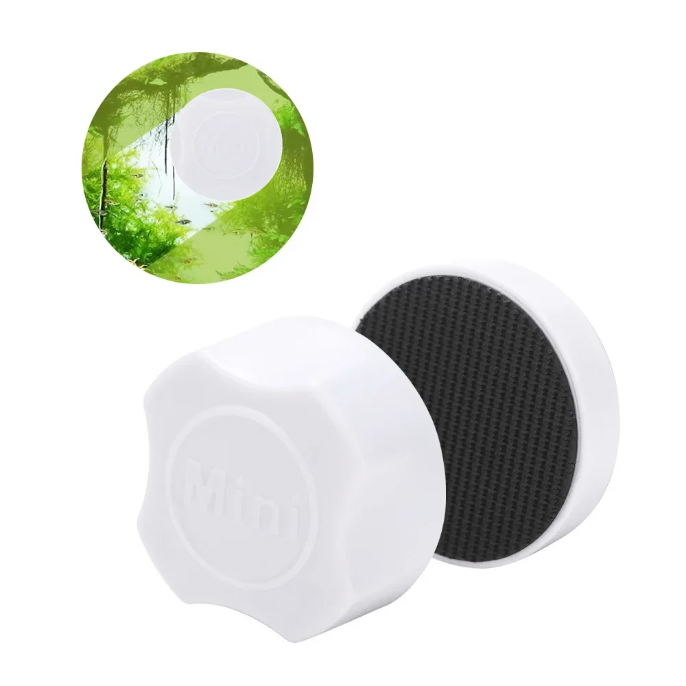 

Aquarium Magnetic Brush, Glass Floating Algae Scraper, Curve Glass Cleaner, Mini Scrubber Tool, Fish Tank Glass Cleaning, Magne
