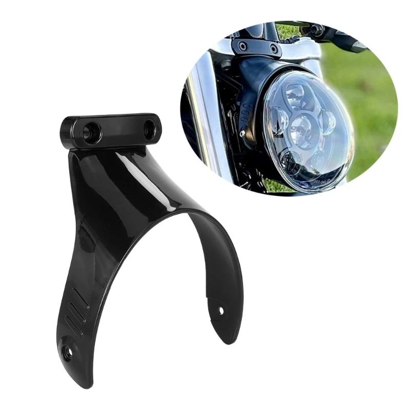 

High Impact Weatherproof ABS Motorcycle Headlight Bracket Support For V Rod Models Quick Installation No Tools Needed