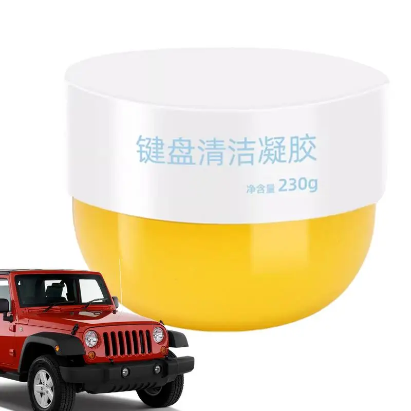 Car Putty For Cleaning Reusable Automotive Crevice Slime 230g Car Vent Cleaner Car Detailing Kit Effective Removal Of Stains