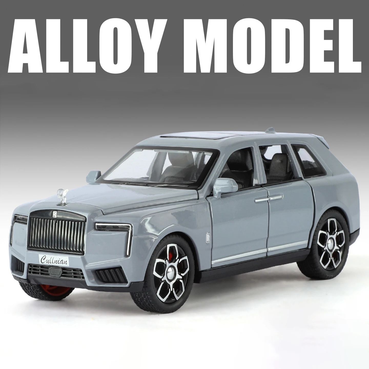 1:32 Rolls-Royce Cullinan SUV Alloy Model Car Toy Diecasts Metal Casting Pull Back Sound and Light Car Toys For Children Vehicle