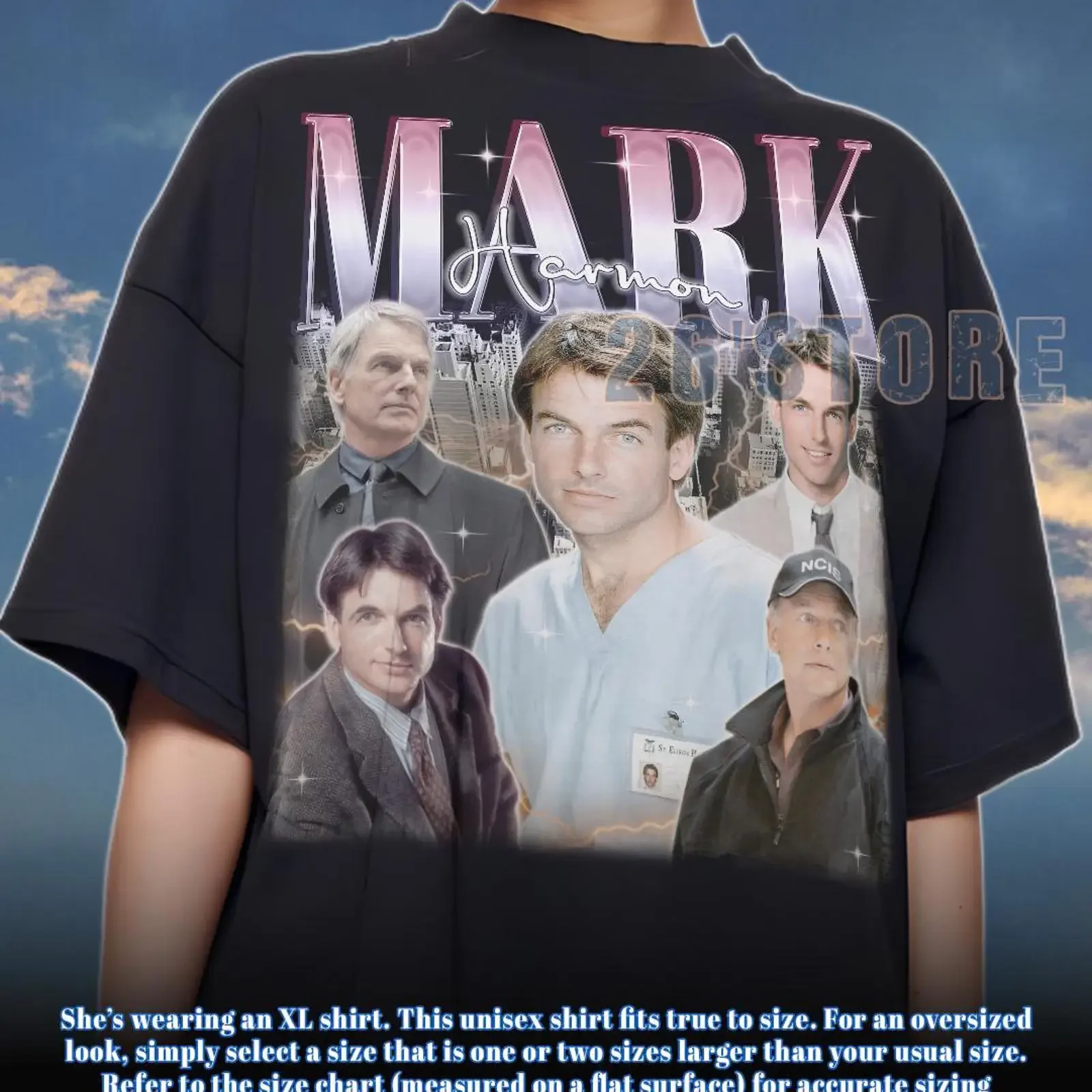 MARK HARMON T Shirt SweaT Merch Lover vintage Washed Breathable Unisex graphic Casual Versatile fashion homme Stretched