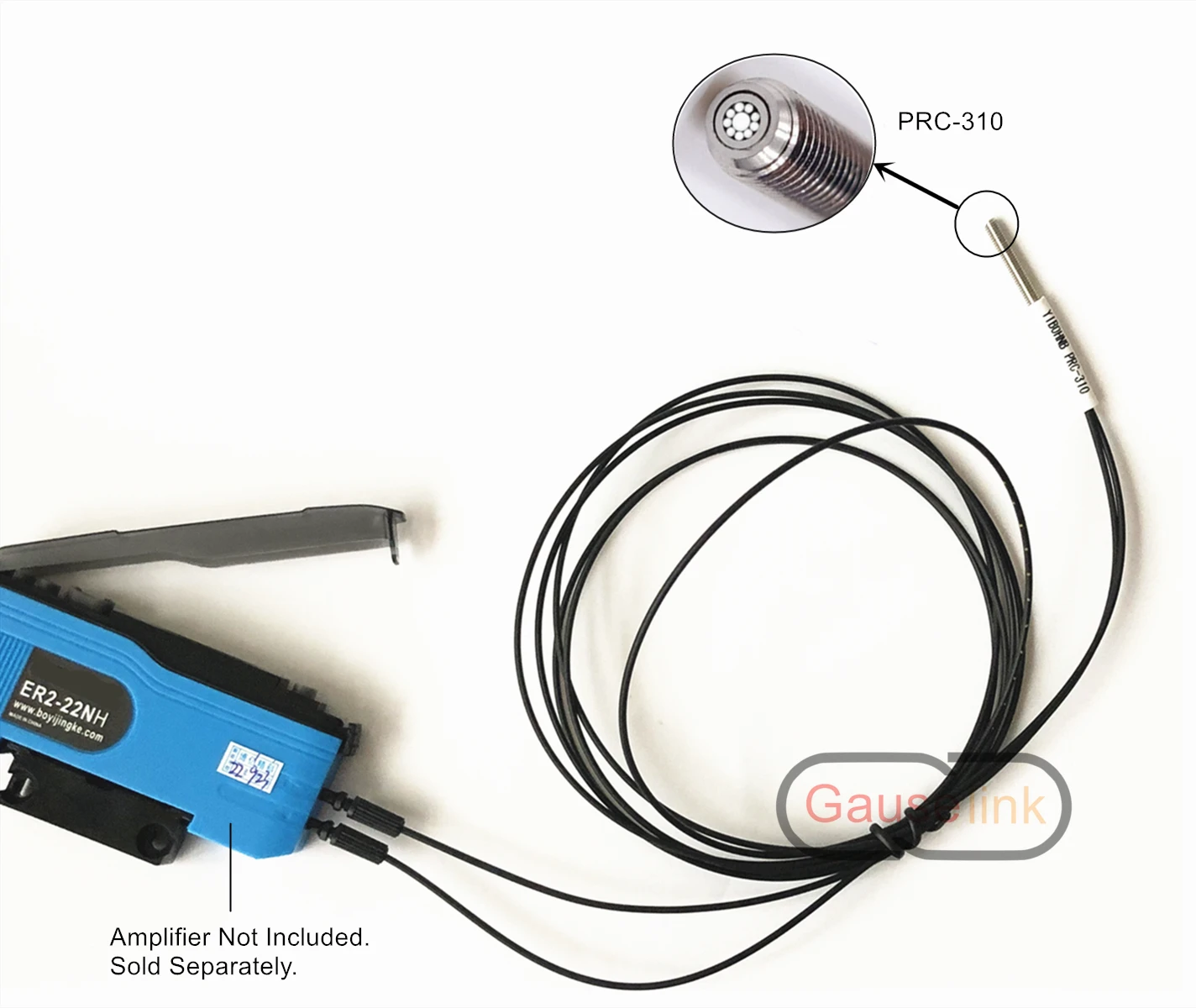 Koaxialer optischer Fasersensor, hohe Empfindlichkeit, M3, M4, M6, diffus, reflektierend, für Verstärker, Lichtschranke, mehrere Kerne – Detail 12