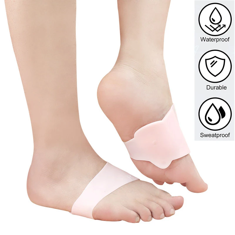 Pexmen 2Pcs Arch Support-Sleeve für Plantarfasziitis Flache Fuß Gefallenen Bögen und Ferse Spurs Feet Pain Relief für frauen & Männer