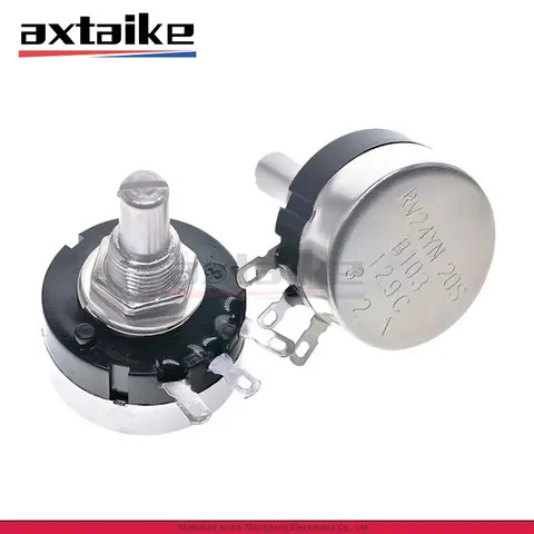 2W 100 Ohm - 1M RV24YN20S RV24YN Single Turn Rotary Carbon Potentiometer B102 B202 B502 B103 B204 B503 B104 B105 1K 5K 20K 10K