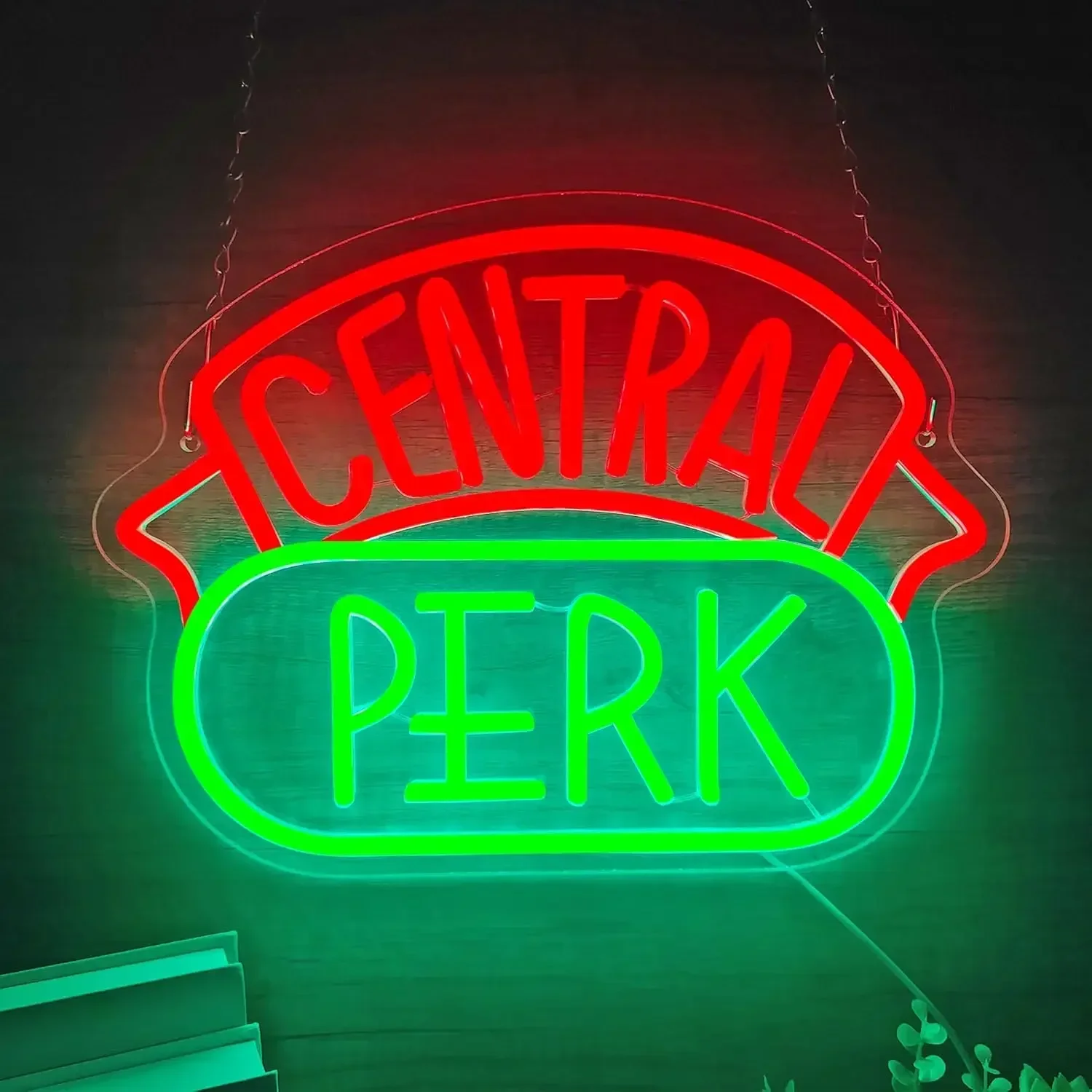 مركز بيرك النيون كوب القهوة LED ضوء النيون عكس الضوء للمطبخ مقهى رجل كهف غرفة نوم جدار ديكور هدية لصديق #1