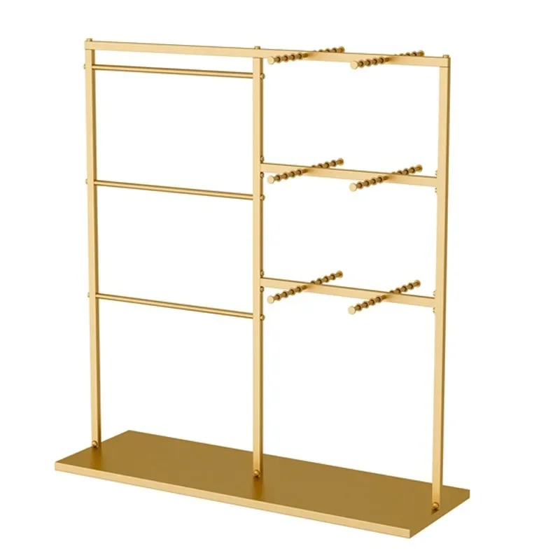 Clothing store underwear, underwear display rack, single-sided floor-to-ceiling skirt, pajama display rack, shorts, bra rack aga