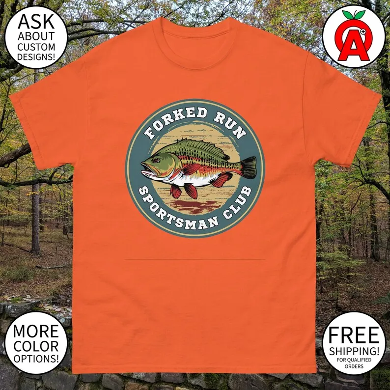 Forked Run Sportsman Club Custom Products Fishing, Hunting, and Shooting Unisex Shirt