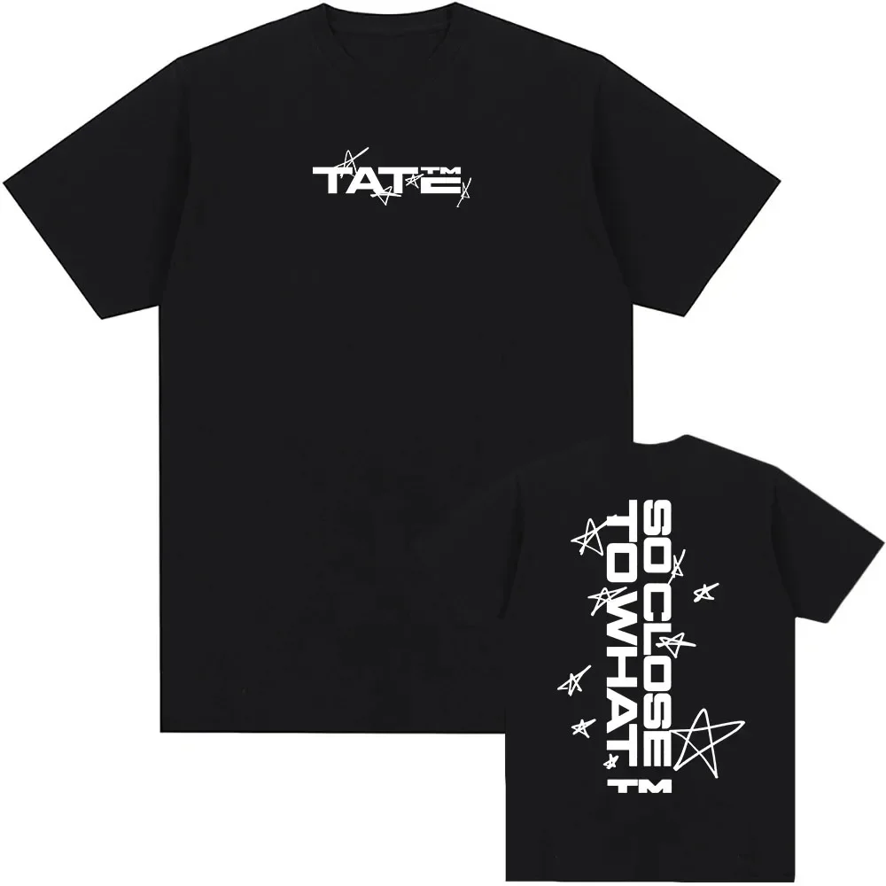 Tate McRae Cotton High Quality T-shirts Streetwear Anime Men T Shirt Funny Y2k Designer Unisex Clothes