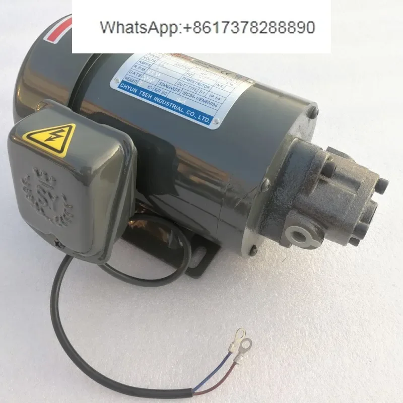 Taiwan SY motor TOP-13A triangular oil pump 1/4HP-4P 0.19KW triangular pump 13A TOP-12A