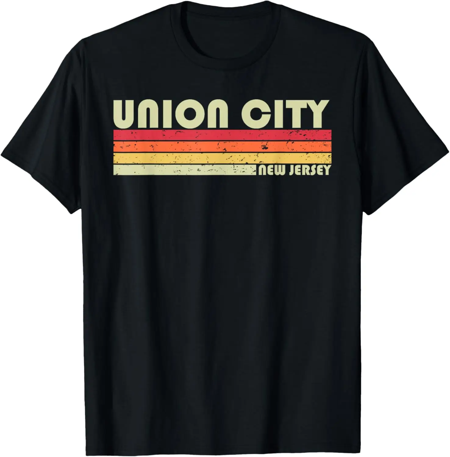 UNION CITY NJ NEW JERSEY Funny City Home Roots Gift Retro T-shirt