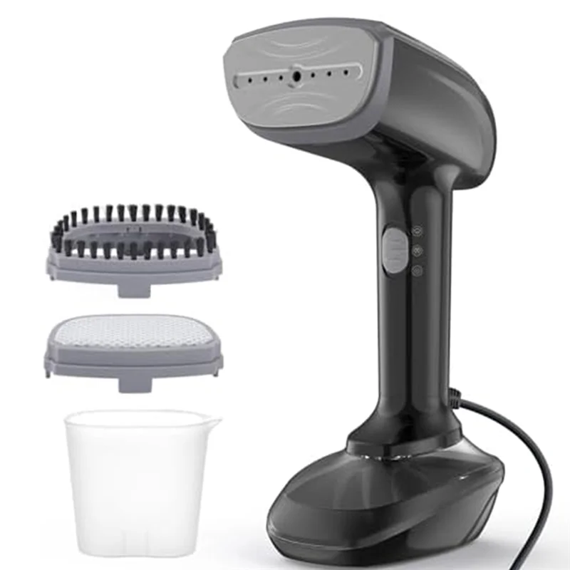 

TAIGH — мощный ручной отпариватель для ткани — 1800 Вт с быстрой нагревательной пластиной, средство для глажки и удаления морщин 2-в-1, вилка стандарта США