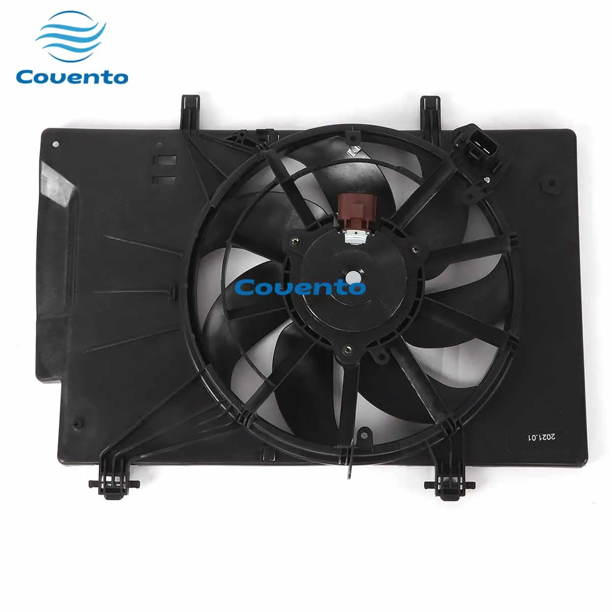 C1B1-8C607-FA C1B18C607FA FO3115186 Engine COOLING A/C RADIATOR CONDENSER Electronic Fan for Ford Fiesta Ecosport Figo