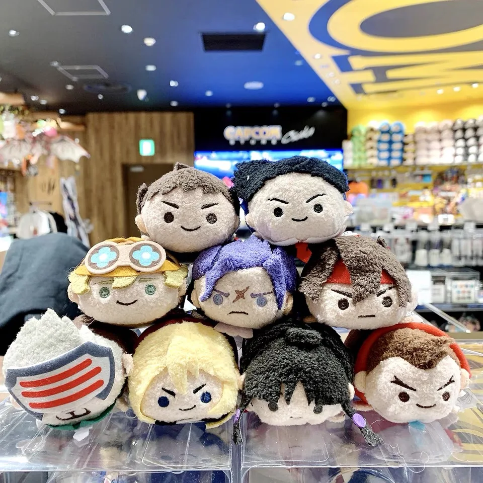 

Game Gyakuten Saiban Dolls Ace Attorney Godot Phoenix Wright Miles Edgeworth Plush Figure Ornaments Cosplay Doujin Gift