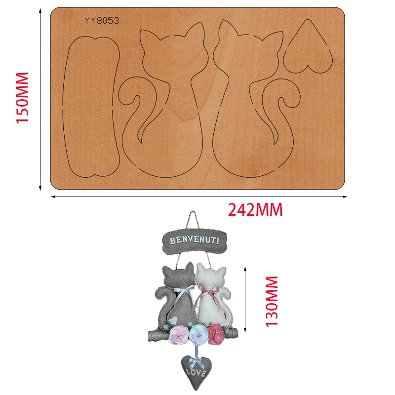 Lovecat mold knife model YY8053 nadaje się do wszystkich maszyny do cięcia dostępnych na rynku